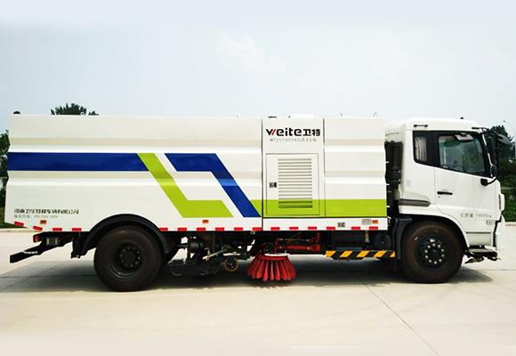 Scuabadh Sráide agus Truck Níocháin